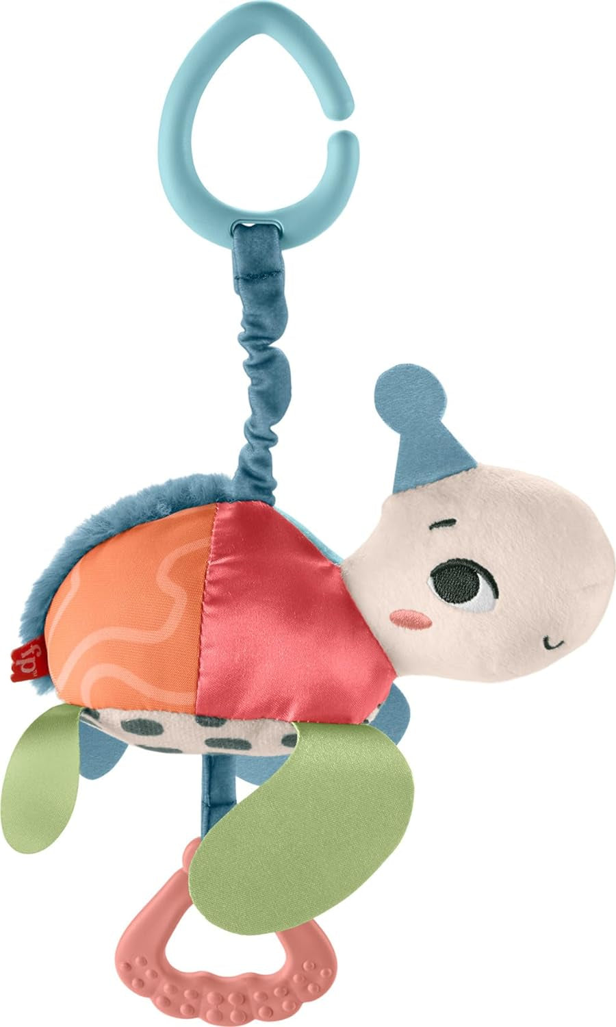 Fisher-Price Giant Ear Elephant – Rozkošná měkká plyšová hračka s extra velkýma ušima, vyrobená z 90 % recyklovaného plastu a FSC certifikovaným obalem, pro děti od 3 měsíců, HKD63 Baby Toys Naty Shop Turtle