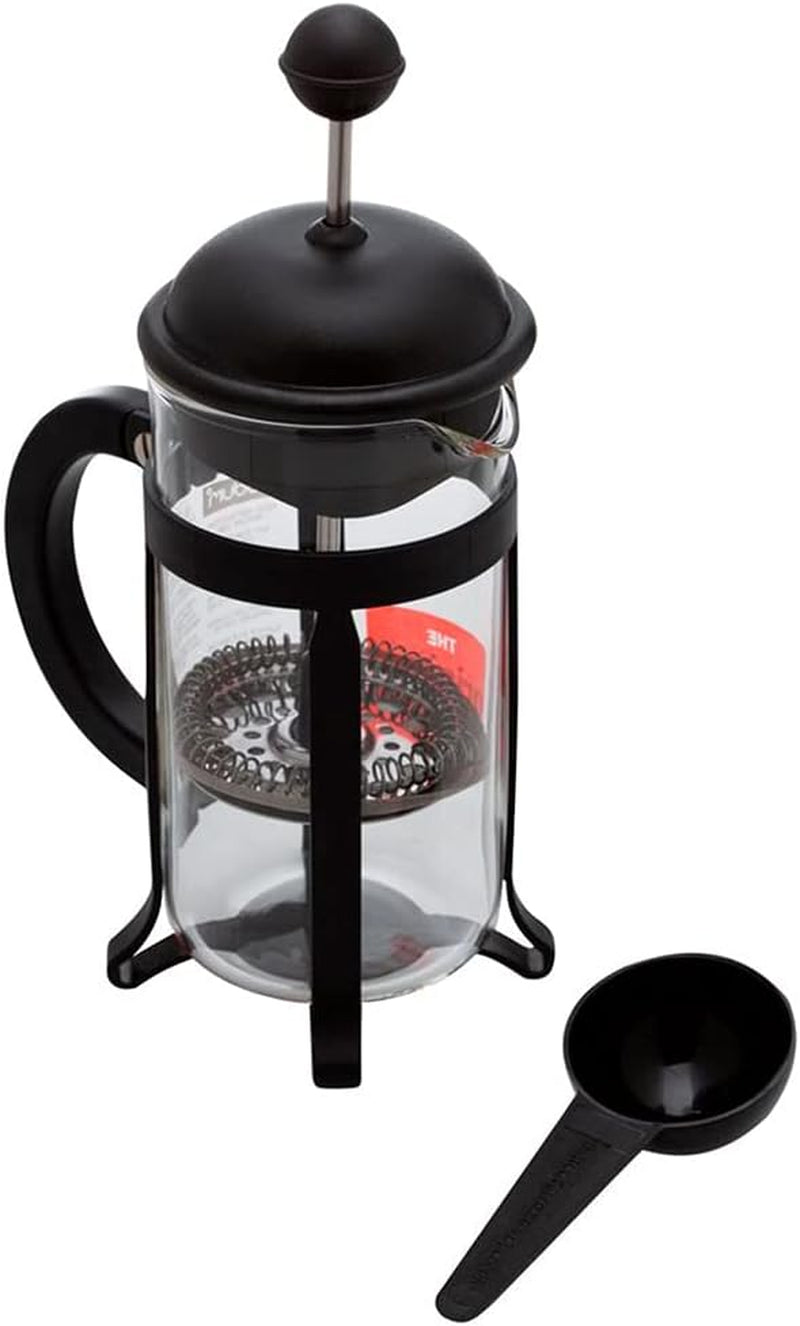 Kávovar Bodum 1908-01 Java, 8 šálků, 1 L, vícevrstvý, černý, 10,6 x 16,3 x 24,5 cm, 6 kusů