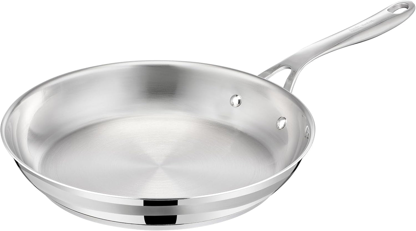 Jamie Oliver od Tefal Cook Smart pánev 28 cm, nerezová ocel bez povrchové úpravy, vhodná na indukci hrnce a pánve Naty Shop Výchozí název
