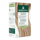 Permanentní gel na barvení vlasů 6N tmavá blond - 170 ml I Bez amoniaku, 100% krytí šedých vlasů Testováno na citlivou pokožku, s 8 rostlinnými výtažky Naty Shop Hair Dye 10C Platinum Ash Blonde
