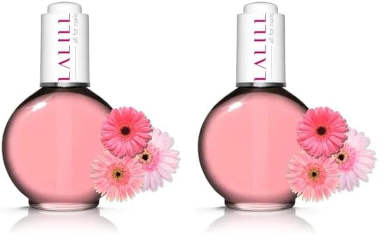 LALILL Olej na nehtovou kůžičku 75 ml - Himbeere Nagelpflegeöl - Nagelöl Pflege Für Nägel Nagelhaut - SPA Maniküre Naildesign Hände - Vegan - S pipetou