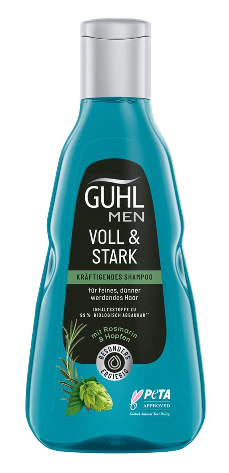 Guhl Men Full & Strong Shampoo - Typ vlasů: Tenké, jemné, normální Sprcha a koupel Guhl 250 ml