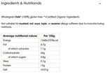 - Bio bezlepkové ovesné vločky (4 x 1 kg), celozrnné ovesné vločky, bezlepkové snídaňové cereálie, s vysokým obsahem vlákniny a přirozeně veganské, 100% udržitelné papírové balení, bez plastů