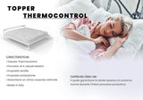 MB Home Italia, Topper, Thermocontrol, Double 160X195 Cm Přikrývky a přikrývky Naty Shop