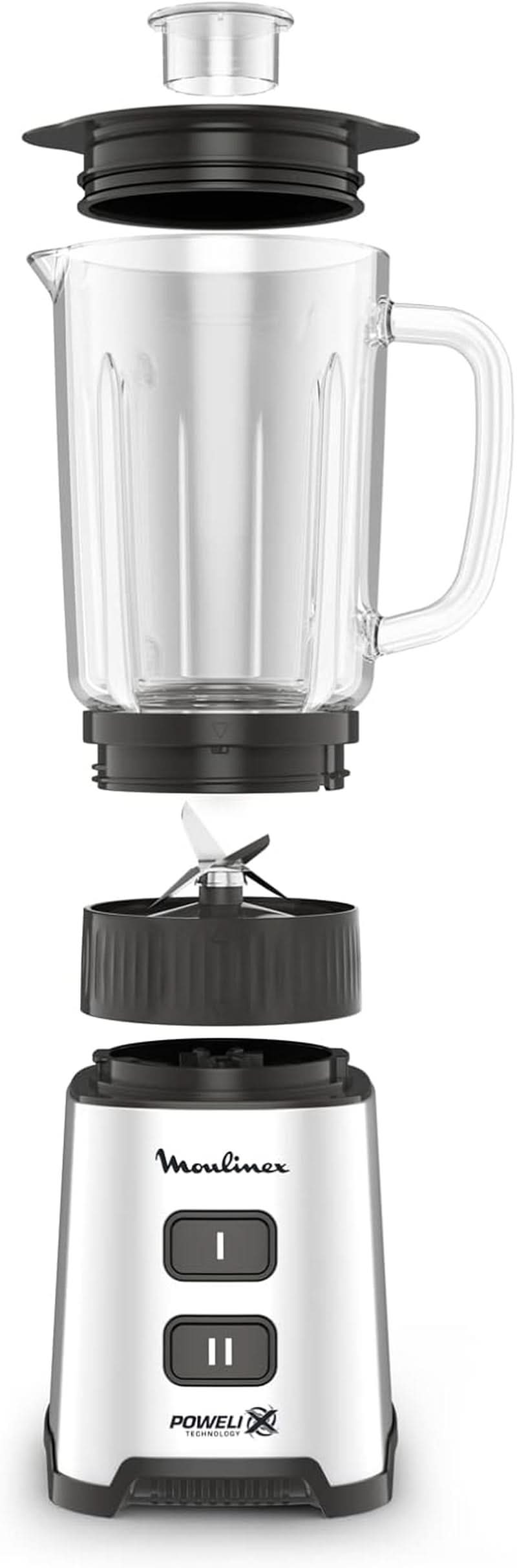 Mixér Pulseo LM17GD, 400 W, 4 nože, 700 Ml, Přenosná nádoba 600 Ml Kuchyně Naty Shop