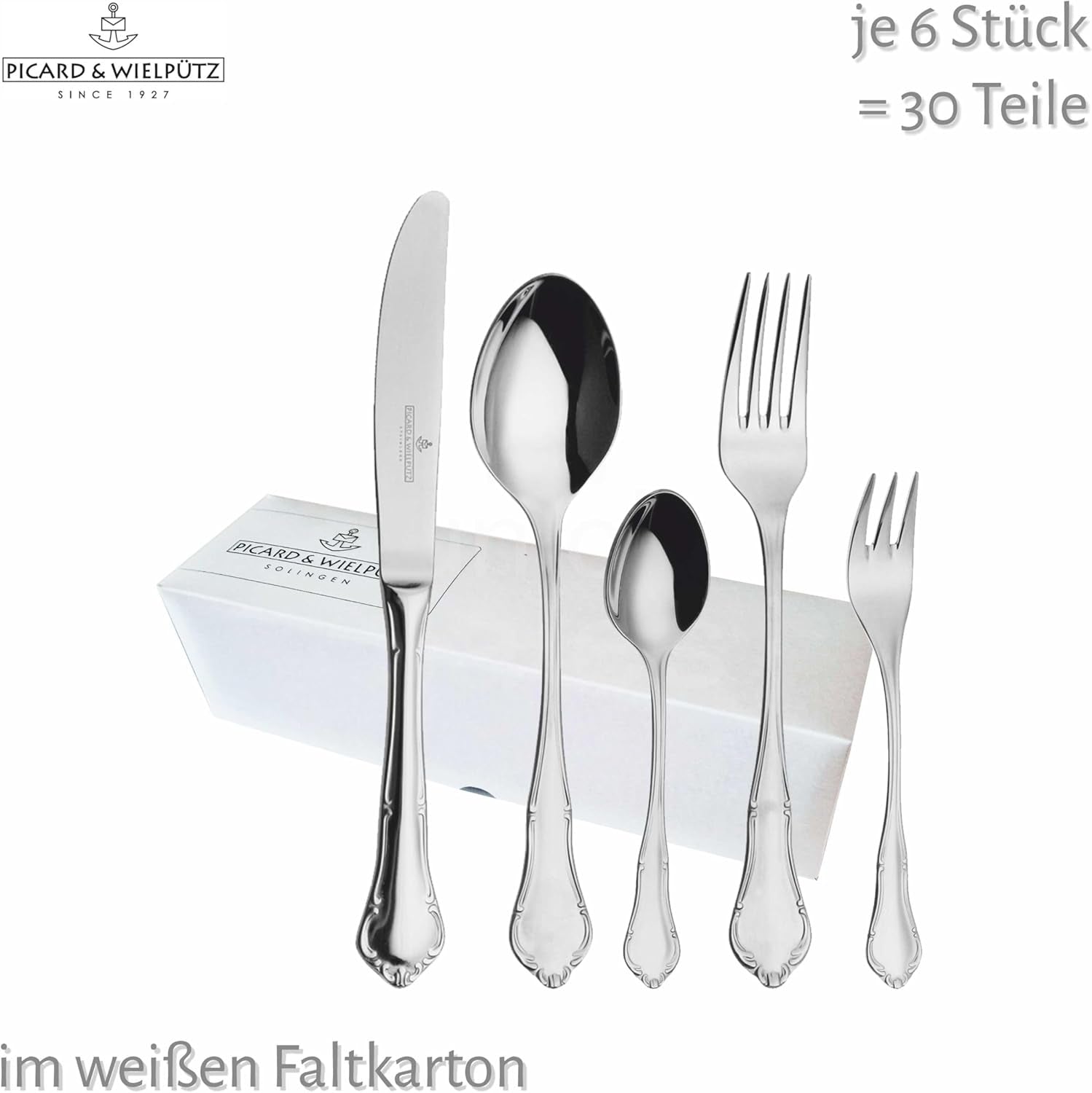 Sada příborů Palazzo pevná 30 dílná Kitchen Naty Shop