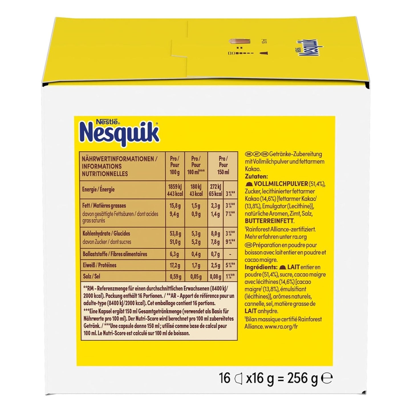 NESCAFÉ DOLCE GUSTO NESQUIK Kakaokapsel 3er Pack (3 x 16 kapslí)