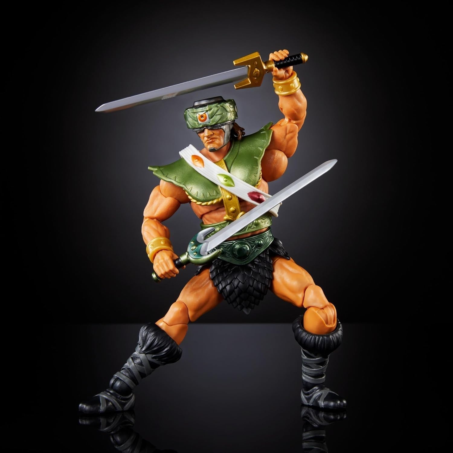 Masters of the Universe Masterverse Nová akční figurka Eternia Tri-Klops Luxusní sběratelská figurka s 30 body pohybu a doplňky Motu Toy HYC52 Akční figurky Naty Shop