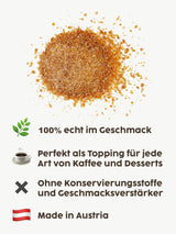 Kávová poleva se slaným karamelem Kotanyi | feiner Caramellgeschmack, 4er Pack (4 x 65 g)