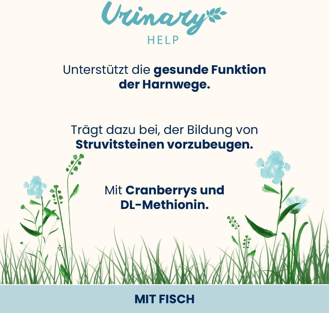 Almo Nature Functional Urinary Help - Nassfutter für ausgewachsene Katzen mit Fisch - Unterstützung für die Gesundheit der Harnwege - 30 sáčků à 70g
