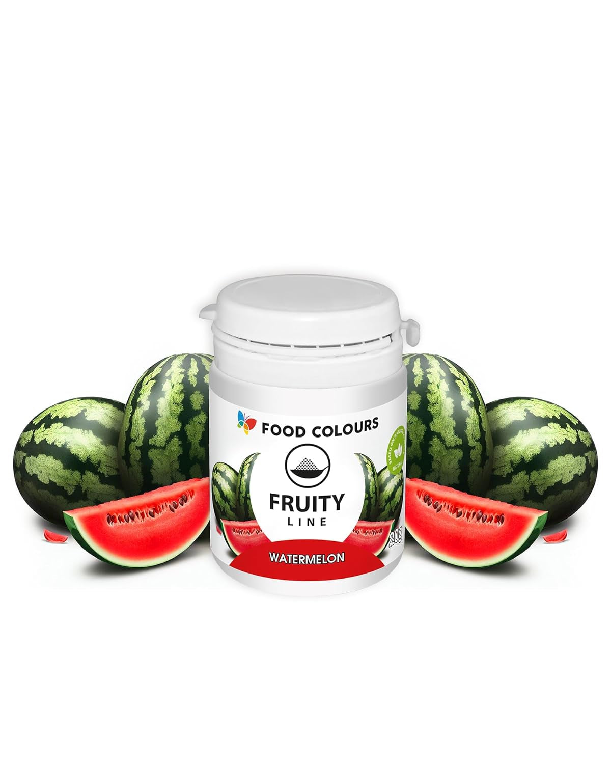 Potravinářské barvivo práškové přírodní barvivo Fruity Line BORŮVKA 20G přírodní barvivo prášek do krémů poleva piškotového těsta v prášku potravinářské barvivo do nápojů želé