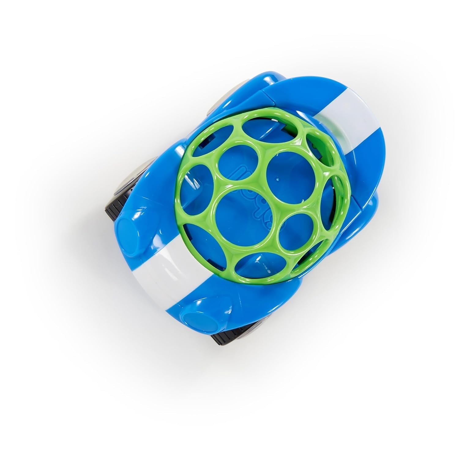 Bright Starts, Oball, Autíčko s chrastítkem, Green-Blue Baby Toys Naty Shop