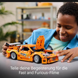LEGO Technic Rychle a zběsile Toyota Supra MK4 - Autíčko - S 6válcovým motorem a otevíracími dveřmi - Sada modelů pro chlapce a dívky od 9 let - Tip na narozeninový dárek 42204 Stavebnice Beuche den LEGO-Store