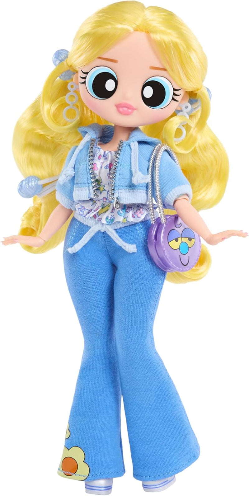 L.O.L. Překvapení! OMG The Powerpuff Girls Puppe - Bubbles - Enthält 1 Modepuppe, Inclusive Outfit and Accessories, 3 zum Sammeln