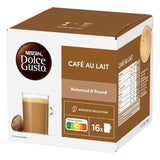 NESCAFÉ DOLCE GUSTO Café au Lait Kaffeekapseln 6er Pack (6 x 16 kapslí)