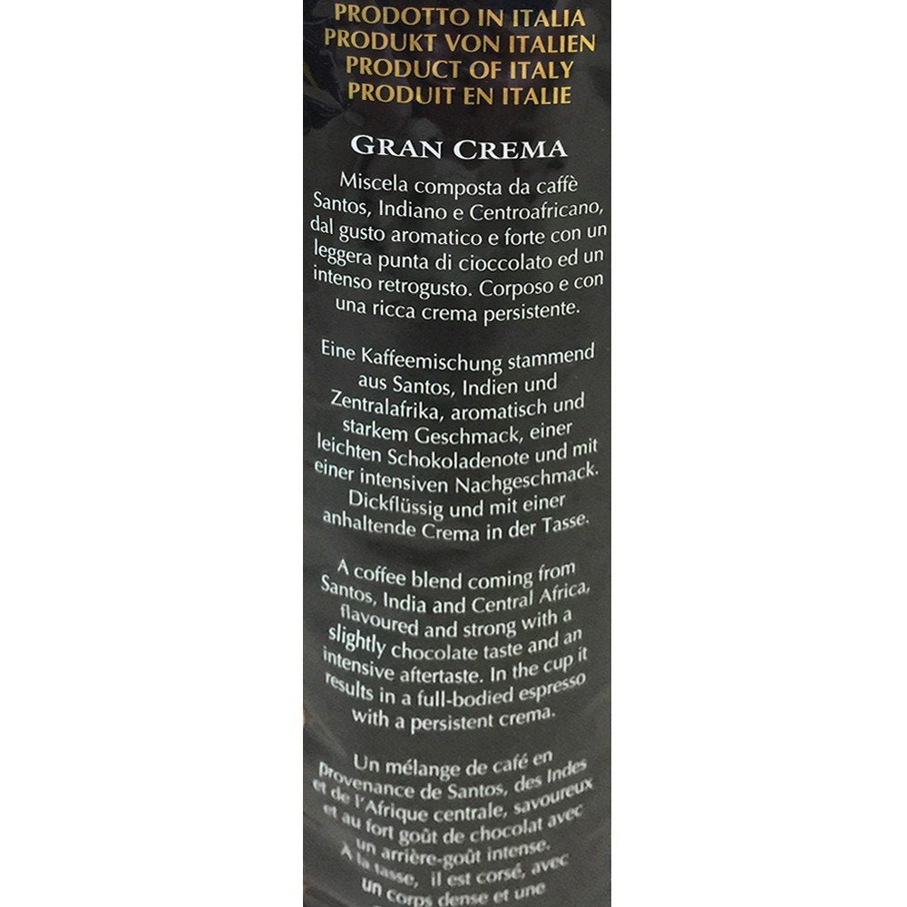 Kafffe, Bar Italia Espresso, gran crema (1 kg, sáček), balení 1 ks