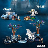 LEGO Harry Potter Hedwig in Privet Drive 4 Dětská sada sova, sestavitelná figurka zvířete s bradavickým kufrem, malý dárek pro kluky, dívky a všechny fanoušky od 7 let 76425 Stavebnice Besuche den LEGO-Store