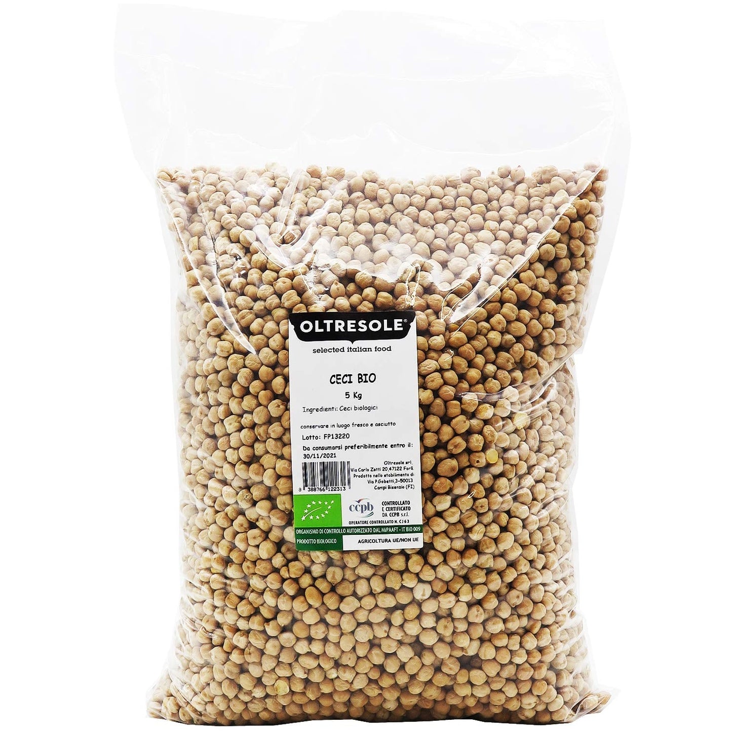 , 5 kg BIO cizrna, BIO sušené luštěniny z řízeného pěstování, Obiloviny Naty Shop Výchozí název