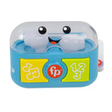 FISHER-PRICE Zábavné učení a hraní se špunty do uší Play – Interaktivní špunty do uší se zábavnými světly, výukové písničky a jemné motorické aktivity, 20+ písniček a vět, 6 měsíců a více, HWY45 Baby Toys Naty Shop