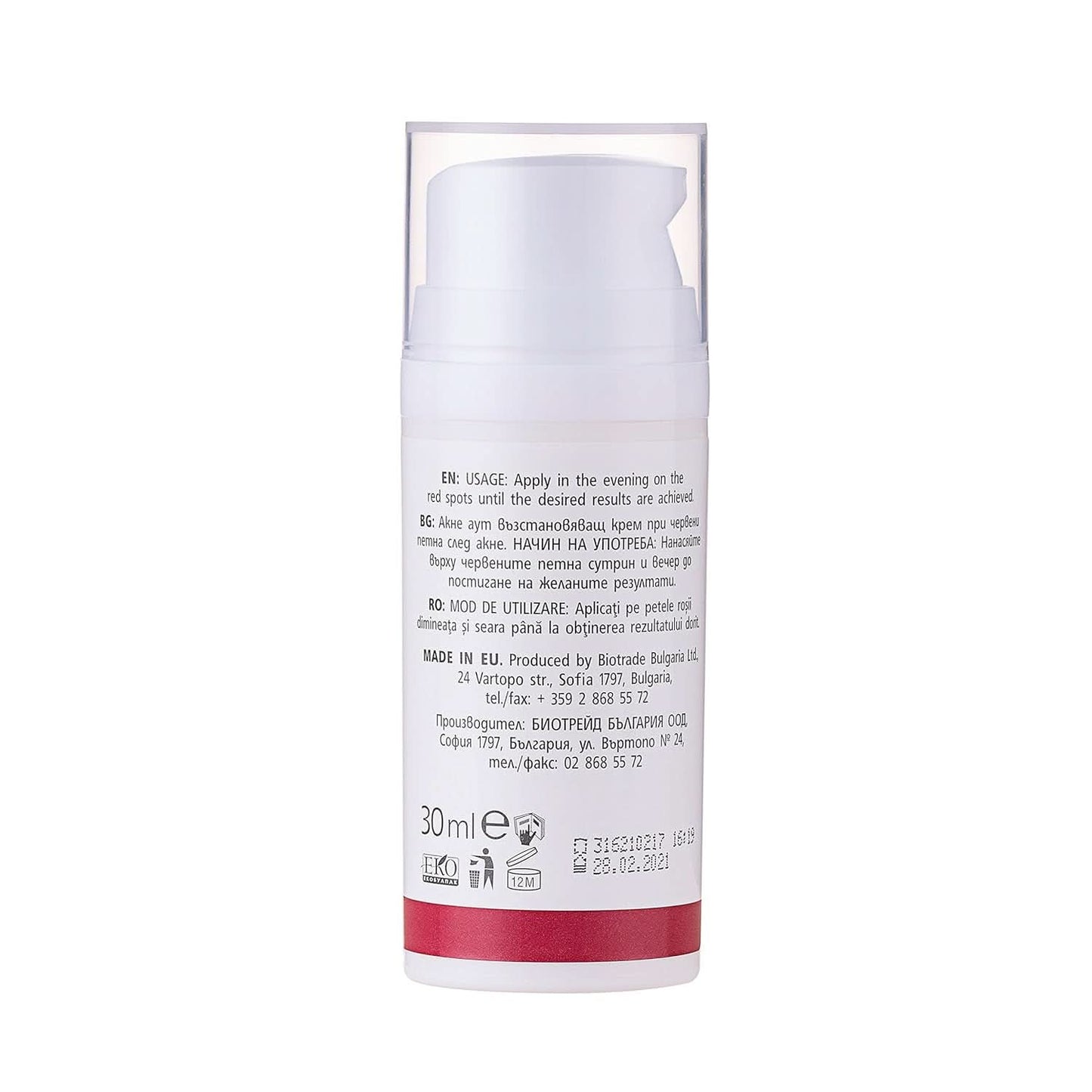Biotrade, Repair cream SPF 30 30Ml Special na jizvy po akné Kosmetika a Beauty Naty Shop