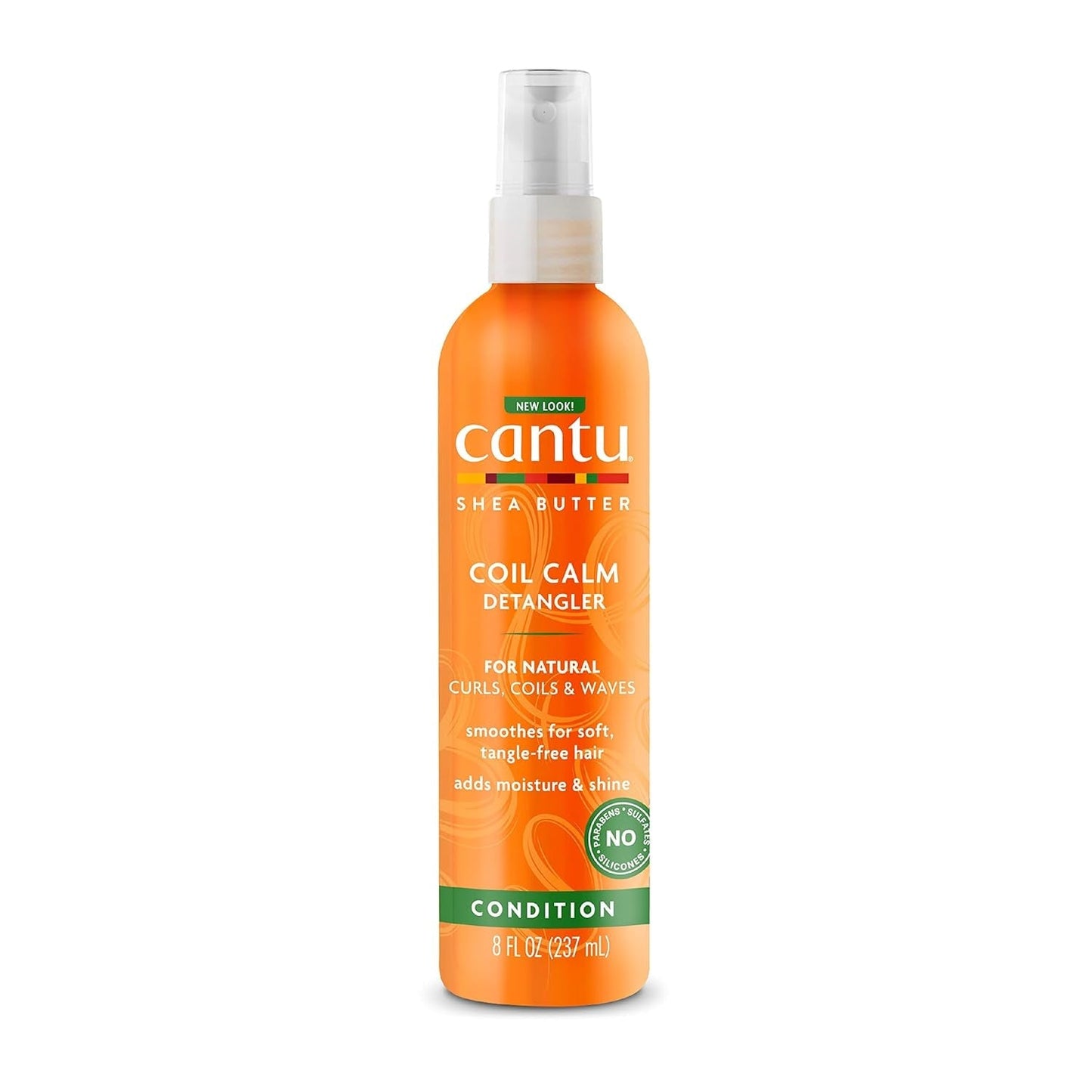 Cantu Coil Calm rozčesávací sprej, bambucké máslo, kudrnaté vlasy, 237 ml produkty na rozčesávání Naty Shop Výchozí název