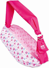 Simba 105560002 Nastavitelný novorozenecký šátek s taškou a lahví pro panenky 38-43 cm od 3 let