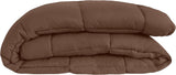 Calgary Povlak na přikrývku Polyester Čokoláda/Mocca, Polyester, Čokoláda/Moka, 240X220X1 Cm Přikrývky a přikrývky Naty Shop