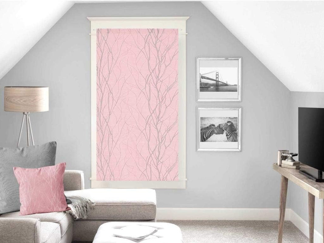 Soleil D'Ocre Liane Bise-Bise, Polyester, Bílá, 70 X 200 Cm Peřiny a přikrývky Naty Shop Růžová V120 X Š60 Cm (balení 1 ks)