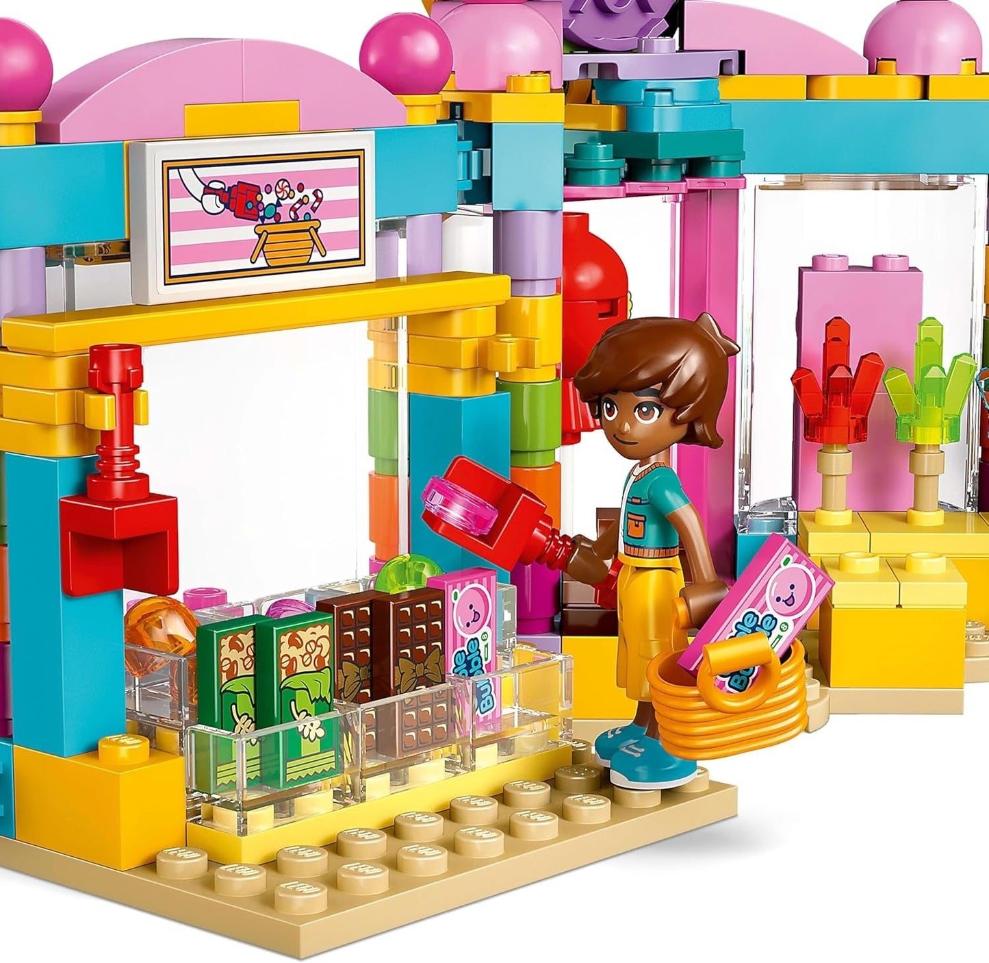 Hrací sada LEGO Friends Heartlake City Shop pro dívky ve věku 6+ RPG se 2 mini-panenkami, mikropanenkou a hračkou pro kočky 42649 Stavebnice Besuche den LEGO-Store