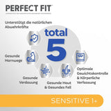 Mokré krmivo pro kočky Perfect Fit Sensitive 1+ s kuřecím masem v omáčce, 12 sáčků, 12 x 85 g - Prémiové vlhké krmivo pro citlivé kočky od 1 roku, bez pšenice a sóji, pro podporu trávení