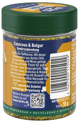 Fuchs Spices Gourmet Selection Blízký východ/Afrika - Kuskus a bulgurová směs koření Plnitelná směs koření na dochucování jídel Bulgur Vegan 55g