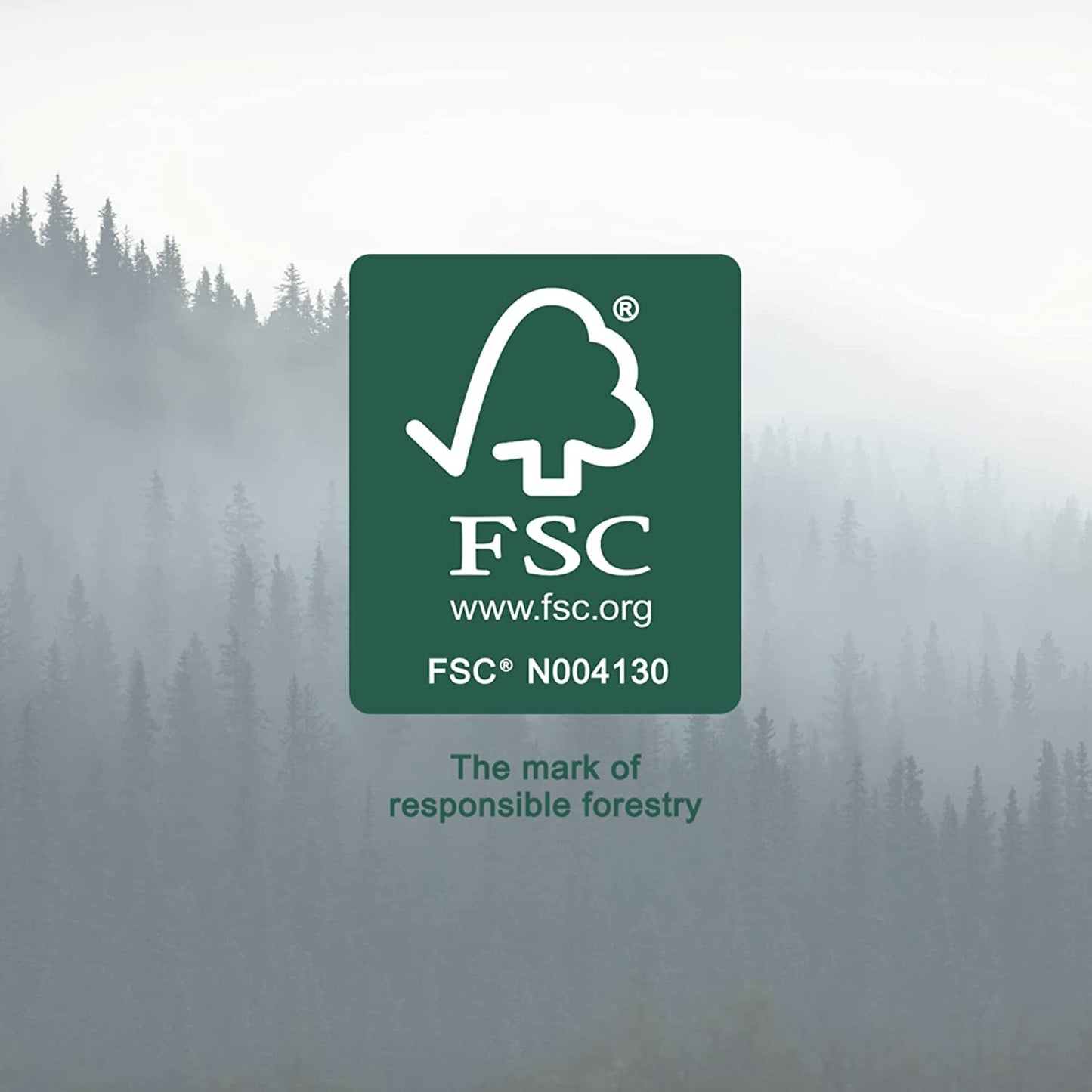 Toaletní papír Amazon, 3 vrstvy, 10 rolí (10 rolí, 1 balení) 200 listů v roli, certifikace Fsc