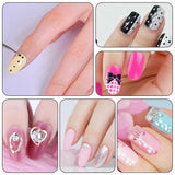 5 Stück Dotting Pen Set, Nagelpunkt-Stift, Dotting Pen Punktierung Stift Marbleizing Werkzeug Nagellack Maniküre Dot Nail Art Set, Marmorier-Werkzeug-Set, Punkte, Nagelkunst, Nagel Werkzeug Set