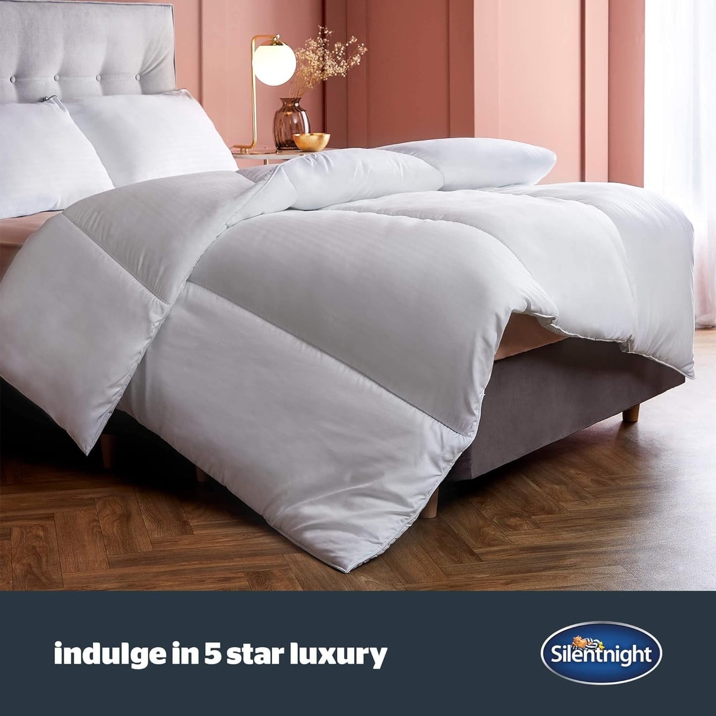 Peřina Silentnight Hotel Collection 10,5 Tog - manželská postel, polyester, bílá Peřiny a přikrývky Naty Shop