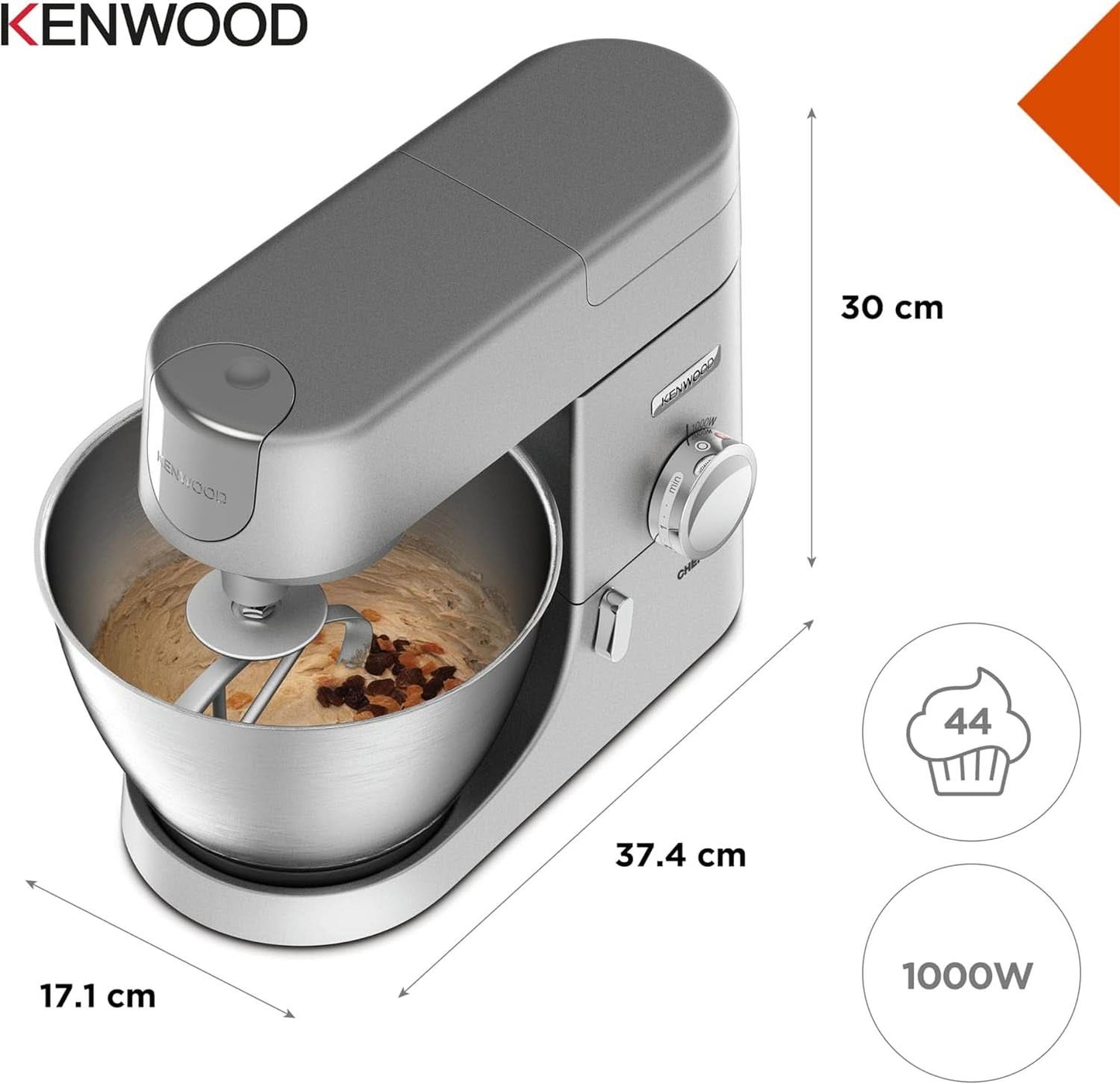 Kuchyňský robot KENWOOD KVC3110S Chef Kitchen Naty Shop