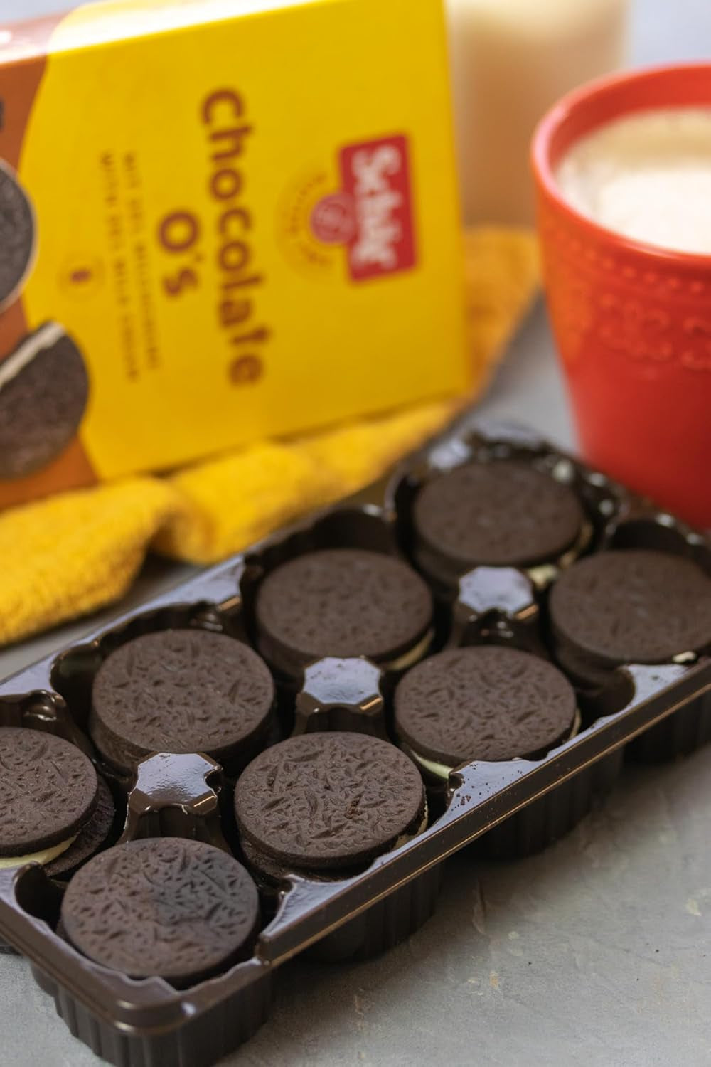 Čokoláda O'S kakaové sušenky, 165 g