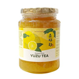 Korejský nápoj Easycookasia – čaj Yuzu | Ovocné, sladké a citrusové | S vitamínem C | Na čaj, limonádu, koktejly a dezerty | Objevte asijskou čajovou kulturu (500g)