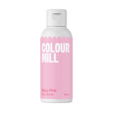 Color Mill Olejová potravinářská barva, světle růžová olejová směs - potravinářské barvivo na čokoládu, fondán, muffiny, dorty, pečení, makronky - potravinářské barvivo na zdobení dortů - 100 ml