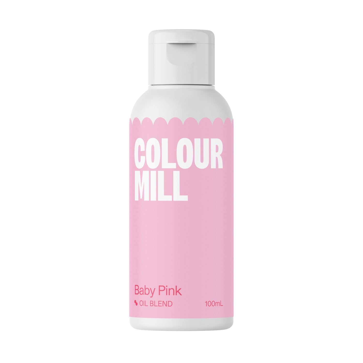 Color Mill Olejová potravinářská barva, světle růžová olejová směs - potravinářské barvivo na čokoládu, fondán, muffiny, dorty, pečení, makronky - potravinářské barvivo na zdobení dortů - 100 ml