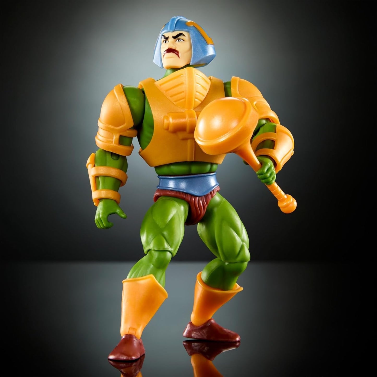 Hračka Masters of the Universe Origins, akční figurka Man-At-Arms Duncan z kolekce Cartoon, výška přibl. 14 cm, hrdina s odnímatelným brněním a doplňky, HYD25 Akční figurky Naty Shop