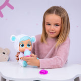 Cry Babies Loving Care Panenka Kristal, panenka Kristal Loving Care se 3 doplňky pro hru na doktora, ošetřovatelskou péči, pláč se skutečnými slzami, hračka pro 18měsíční miminko