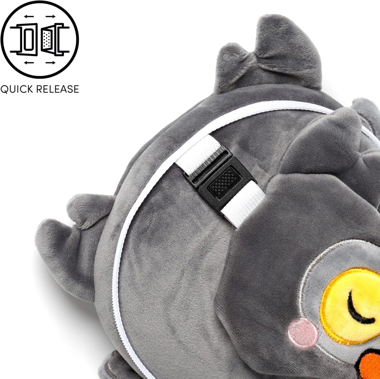 Cestovní polštář s maskou Relaxeazzz - Winston Owl - Cute Animals Cestovní polštáře Naty Shop