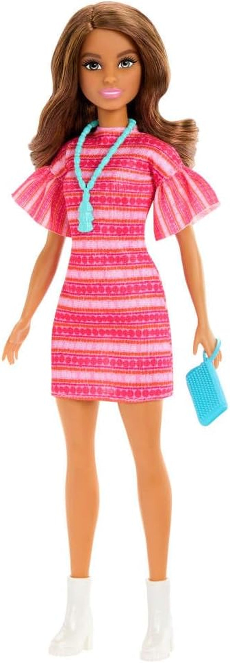 Barbie a Teresa Rezept für Freundschaft Teresa-Modepuppe s neomezeným oblečením a příslušenstvím, včetně náhrdelníku, JCT02