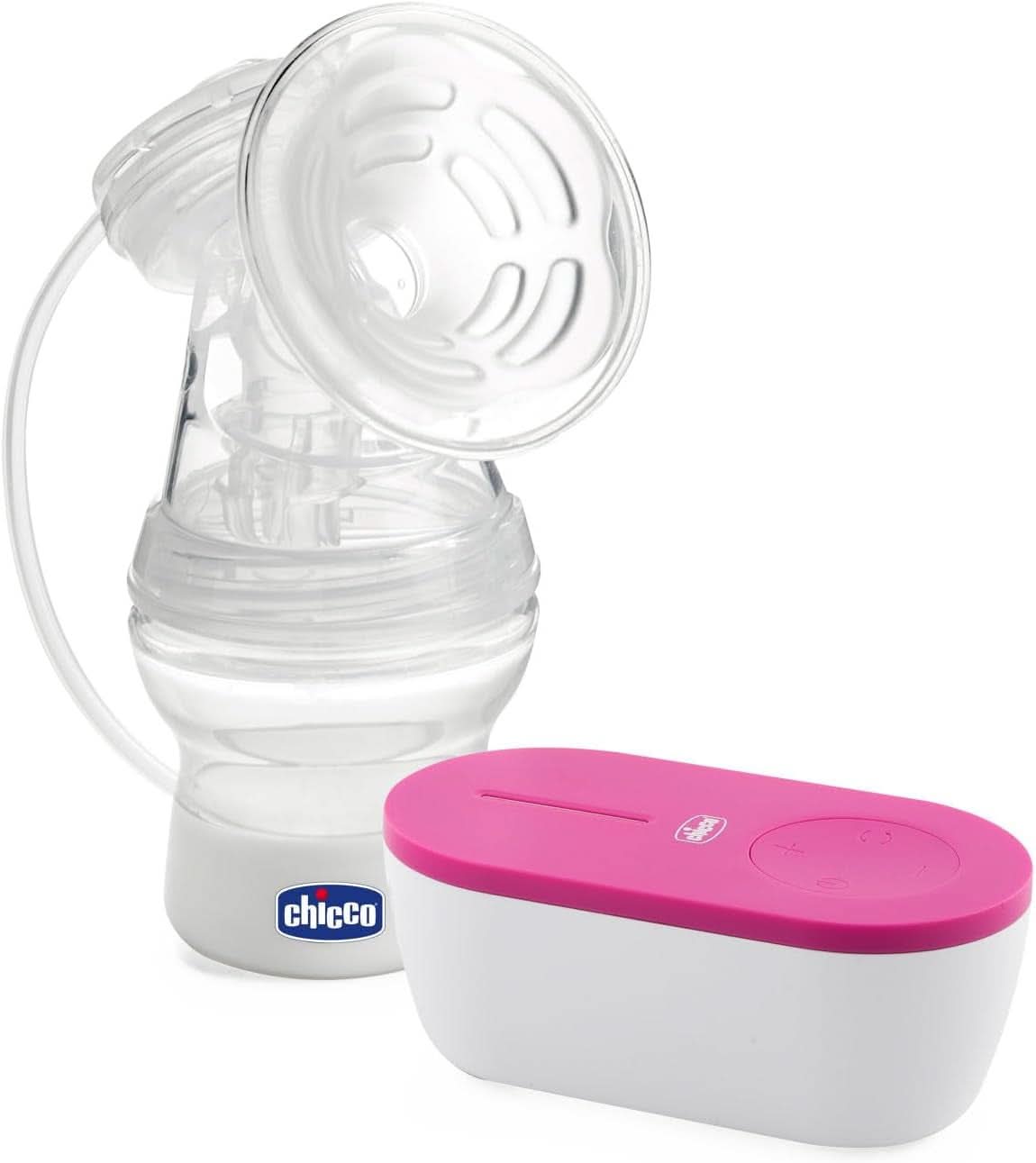 Chicco, přenosná elektrická odsávačka mateřského mléka, 5 stupňů intenzity, 150 ml Příslušenství Jídlo a kojení Bebe Naty Shop Milchpumpe
