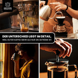 KRÁLOVSKÁ KÁVA - SPECIÁLNÍ PRAŽENÁ - 1 kg Barista Premium Espresso Beans - Káva s nízkou kyselostí - Pražení malých dávek v Itálii - Nejlepší směs Arabica-Robusta pro plně automatické a portafiltrační stroje