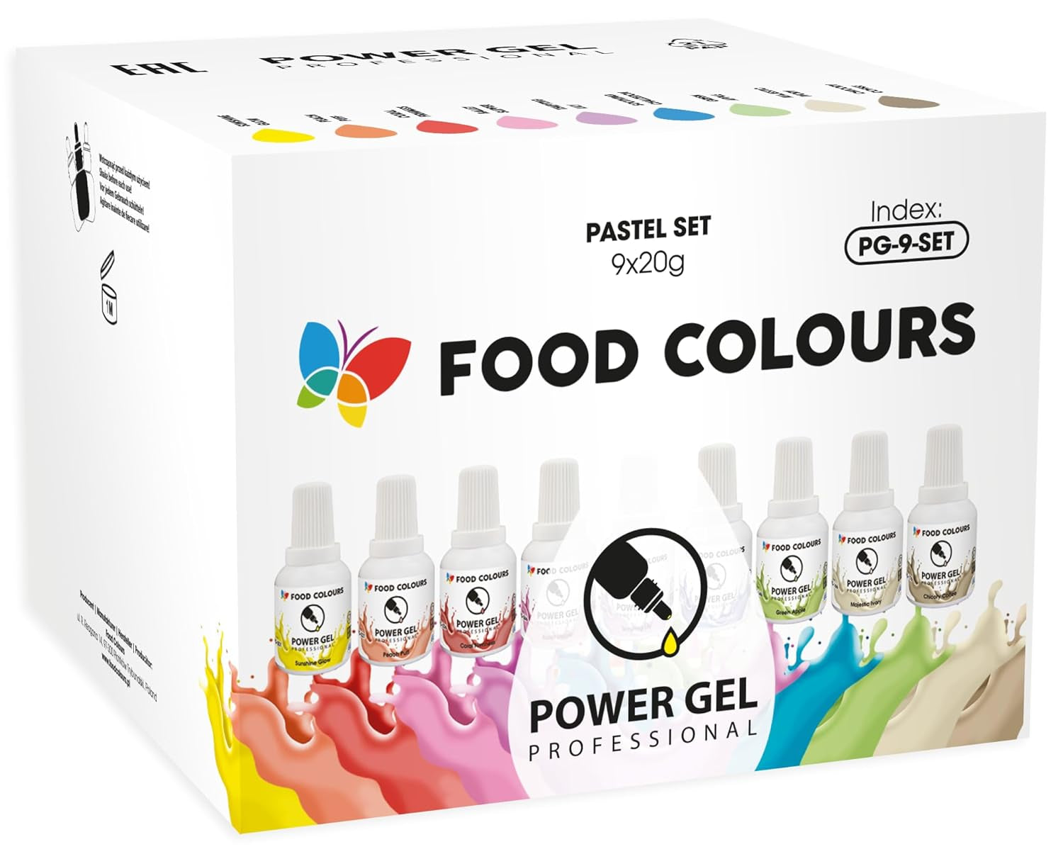Gel potravinářské barvivo, béžová, barva champagne, 20 g. Potravinářské barvivo pro širokou škálu použití pro zdobení dortů, dortů, krémů, piškotů, královské polevy, makronek.