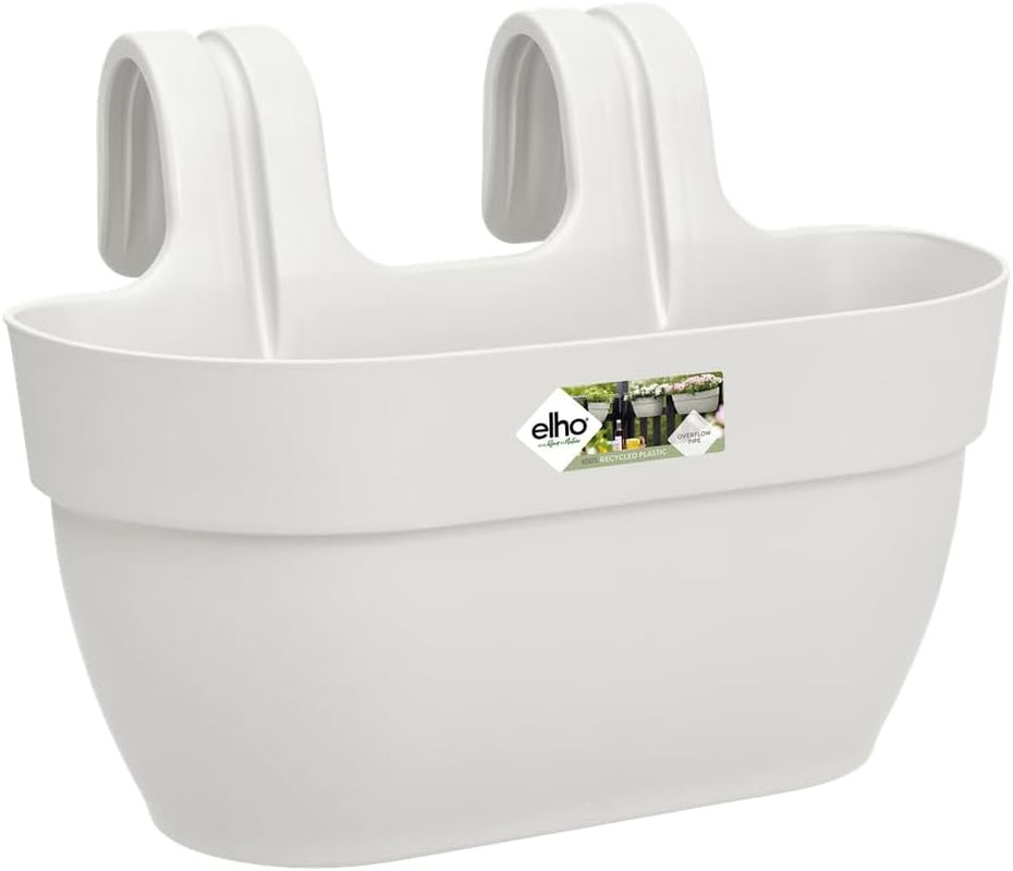 elho Vibia Campana Easy Hanger M 36 - Květináč na balkon i ven - Ø 36,0 x V 26,5 cm - Černá/Antracit
