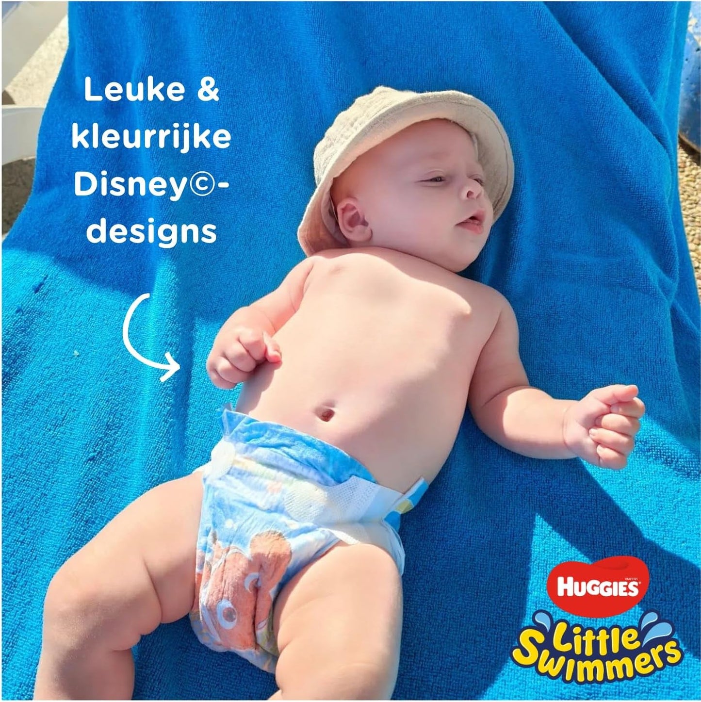 Jednorázové plenky Huggies Little Swimmers Velikost 2-3 - 36 Kalhotky celkem
