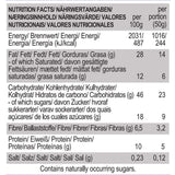 Veganské sušenky se slaným karamelem a mandlemi – jednotlivě balené bezlepkové bio mandlové ovesné vločky bez sóji – 12 x 50 g multibalení (balení 2 ks)