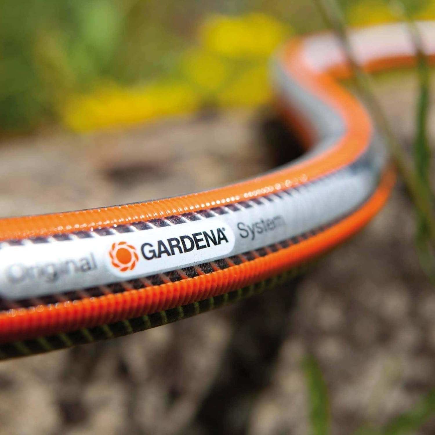 Gardena Zahradní hadice Polyvinylchlorid (PVC), Comfort HighFLEX 19 mm (3/4 palce), 50 m: Zahradní hadice s profilem Power-Grip, tlak 30 barů, velmi flexibilní, rozměrově stálá, odolná vůči UV záření, balená (18085-20)